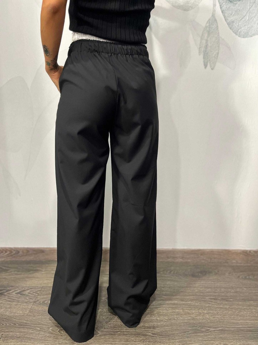 Donna Vanity Sirone | Pantalone Palazzo Con Boxer Vicolo